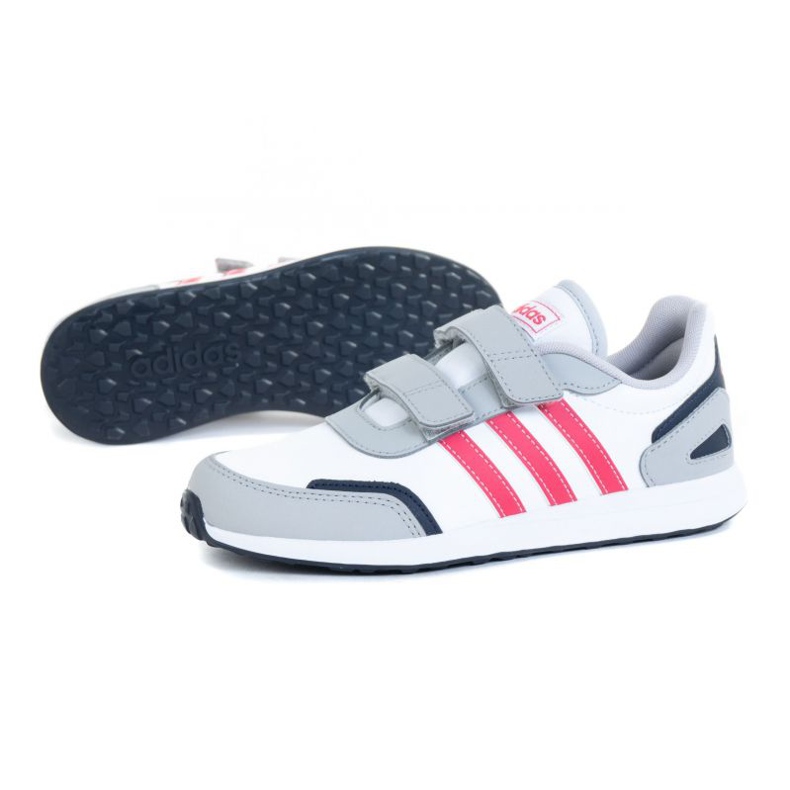 Scarpe Adidas Vs Swith 3 C FW9309 bianca arancia 1