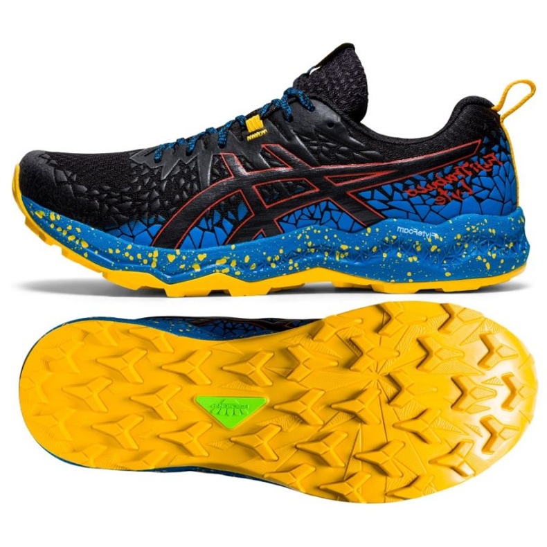Scarpe da corsa Asics FujiTrabuco Lyte M 1011A700-002 blu multicolore 1