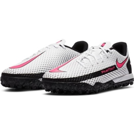 Scarpa da calcio Nike Phantom Gt Academy Tf Jr CK8484-160 multicolore bianco 1