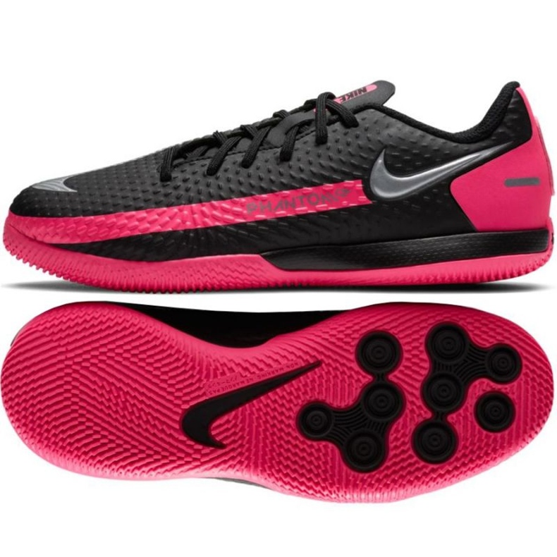 Scarpa da calcio Nike Phantom Gt Academy Ic Jr CK8480-006 multicolore nero 1