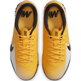 Nike Mercurial Vapor 13 Academy Tf Jr AT8145 801 scarpe da calcio giallo gialli 1