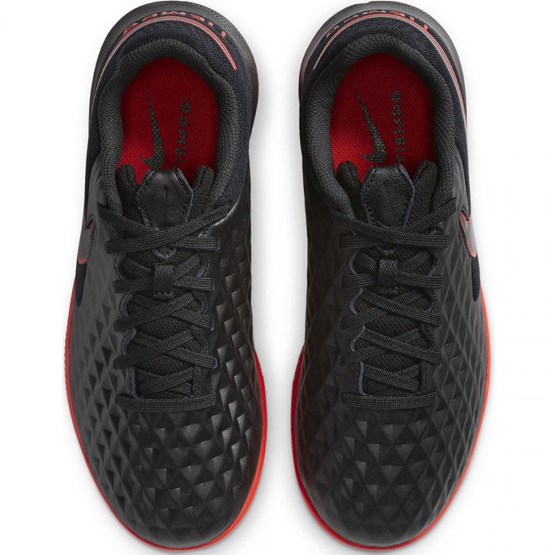 Nike Tiempo Legend 8 Academy Ic Jr AT5735 060 scarpe da calcio nero nero 1