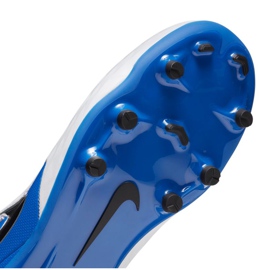 Nike Legend 8 Academy Mg Jr AT5732-104 scarpe da calcio nero, bianco, blu navy multicolore 1