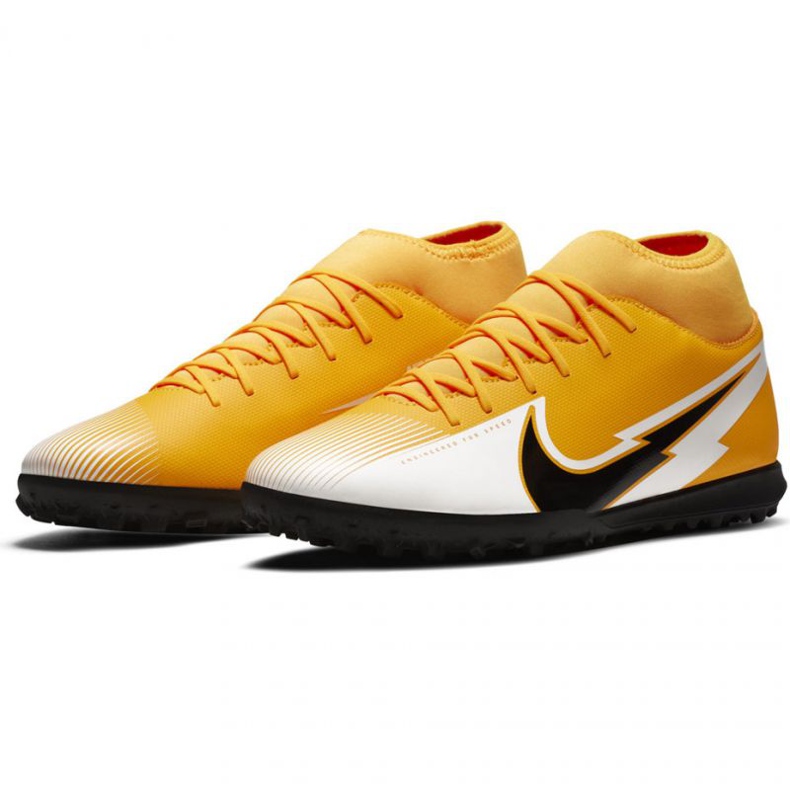 Nike Mercurial Superfly 7 Club Tf M AT7980 801 scarpe da calcio multicolore gialli 1