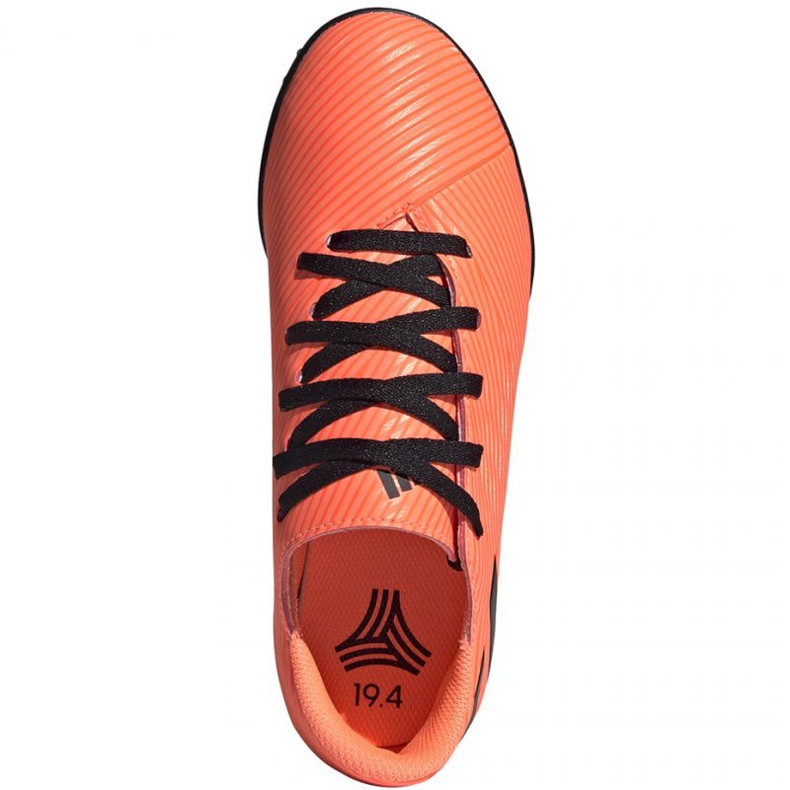 Scarpe da calcio Adidas Nemeziz 19.4 Tf Jr EH0503 multicolore arancia 1