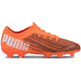 Scarpe da calcio Puma Ultra 3.1 Fg Ag Jr 106098 01 multicolore, arancione arance e rossi 1