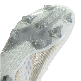 Scarpe da calcio Adidas X Ghosted.2 Fg M FW6776 oro bianco bianca 1