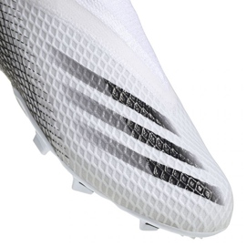 Scarpe da calcio Adidas X Ghosted.3 Ll Fg Jr EG8151 multicolore bianca 1