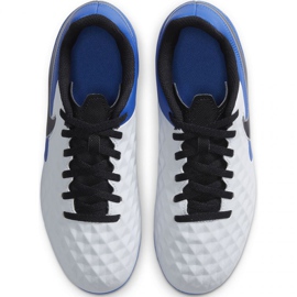 Nike Tiempo Legend 8 Club FG / MG Jr AT5881 104 scarpe da calcio multicolore bianco 1