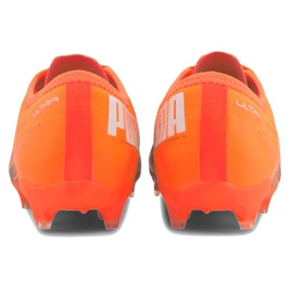 Scarpe da calcio Puma Ultra 1.1 Fg Ag Jr 106097 01 multicolore arance e rosse 4