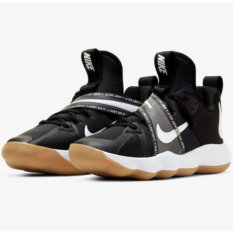 Scarpe da pallavolo Nike React HyperSet CI2955010-S nero nero 2