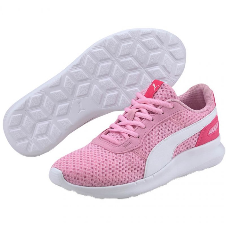 Puma St Active Jr 369069 14 scarpe blu rosa 1