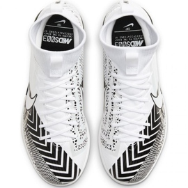 Scarpa da calcio Nike Mercurial Superfly 7 Academy Mds Ic Jr BQ5529 110 bianco, bianco, nero bianco 1
