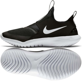 Scarpe da corsa Nike Flex Runner Jr AT4662 001 nero 1