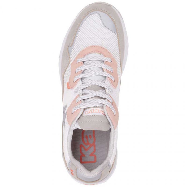 Kappa Laverton Scarpe W 242930 1021 bianca rosa grigio 1