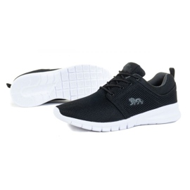 Lonsdale Sivas 2 M ZLMA505 NERO / GRIGIO scarpe 1