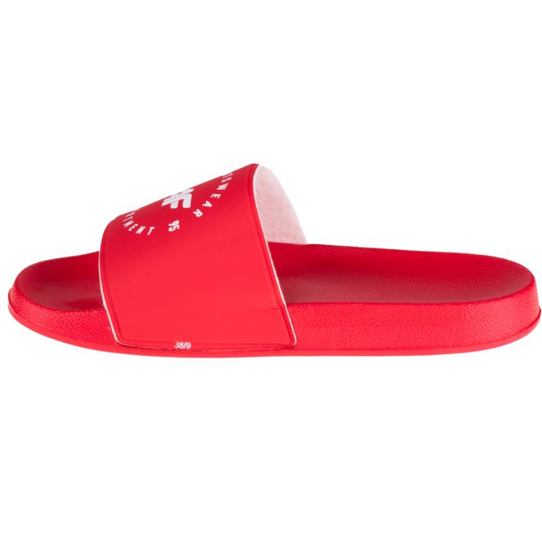 4F Infradito H4Z20-KLD001 Pantofole 62S bianco rosso 1
