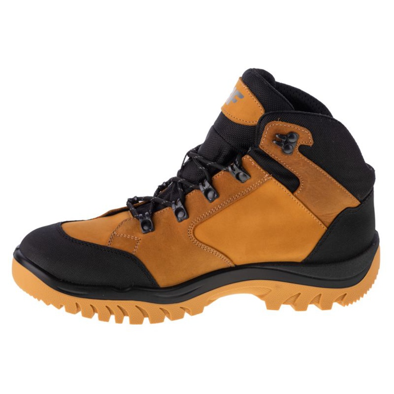 Scarpe 4F Trek M H4Z20-OBMH251 83S da uomo nero giallo 1