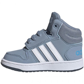 Adidas Hoops Mid 2.0 Jr FW4922 scarpe blu 1