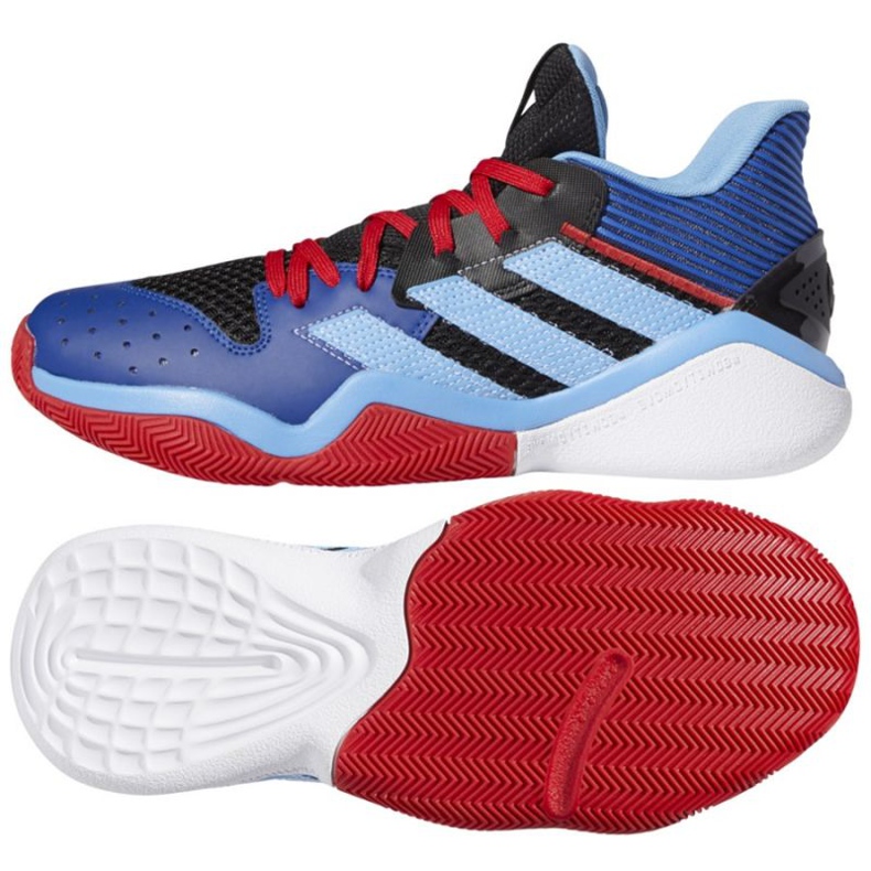 Scarpe da basket Adidas Harden Steapback M FW8482 multicolore blu 1