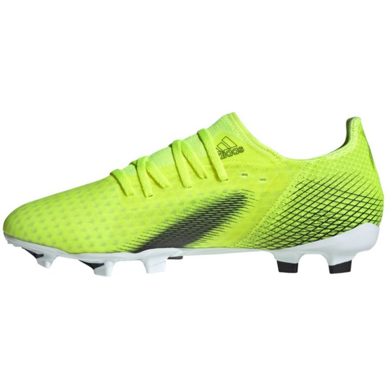 Scarpe da calcio Adidas X Ghosted.3 Fg M FW6948 neon bianco, giallo-verde verde 2