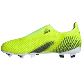 Scarpe da calcio Adidas X Ghosted.3 Ll Fg Jr FW6978 multicolore giallo 2