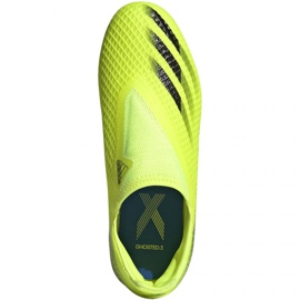 Scarpe da calcio Adidas X Ghosted.3 Ll Fg Jr FW6978 giallo multicolore 5