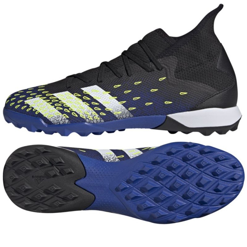 Scarpe da calcio Adidas Predator Freak.3 Tf M FY0623 blu nero 1