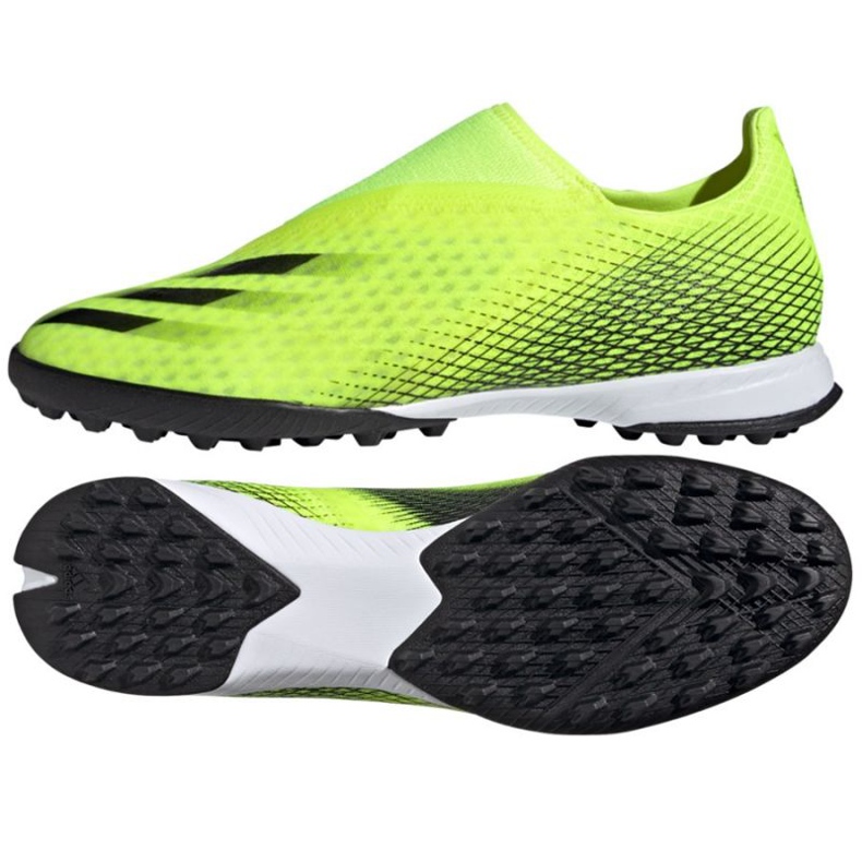 Scarpe da calcio Adidas X Ghosted.3 Ll Tf M FW6971 multicolore giallo 1
