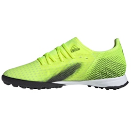 Scarpe da calcio Adidas X Ghosted.3 Tf M FW6944 multicolore verde 1
