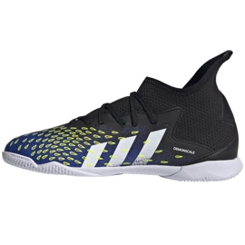 Scarpe da calcio Adidas Predator Freak.3 In Jr FY0614 multicolore nero 1