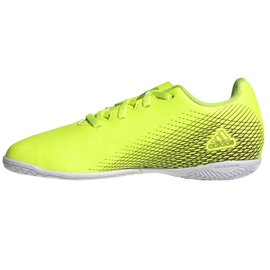 Scarpe da calcio Adidas X Ghosted.4 In Jr FW6923 verde, giallo neon verde 1