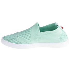Scarpe Big Star W FF274A604 bianco verde 1