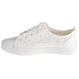 Scarpe da donna Big Star W274925 bianca 1