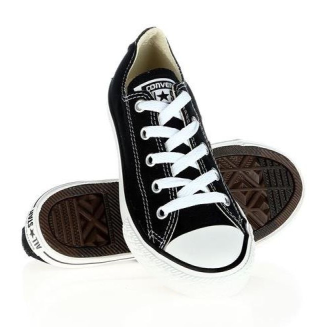 Converse Ragazzi All Star Jr Ct 3J235 ['bianco nero'] nero 1