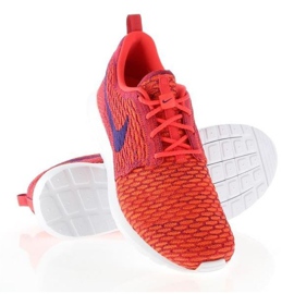 Nike Flyknit Rosherun M 677243-600 rosso 1