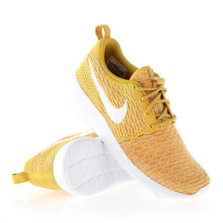 Nike Rosherun Flyknit W 704927-700 scarpe arancia 2