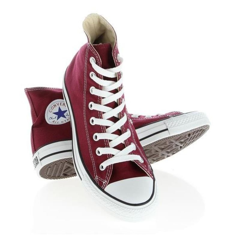 Converse Chuck Taylor Hi M9613 bianco rosso 1