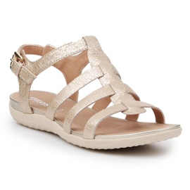Sandali Geox D Sand Vega AW D72R6A-000KY-C2012 blu d'oro 1