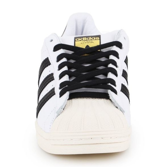 Scarpe Adidas Superstar Laceless M FV3017 bianca 2