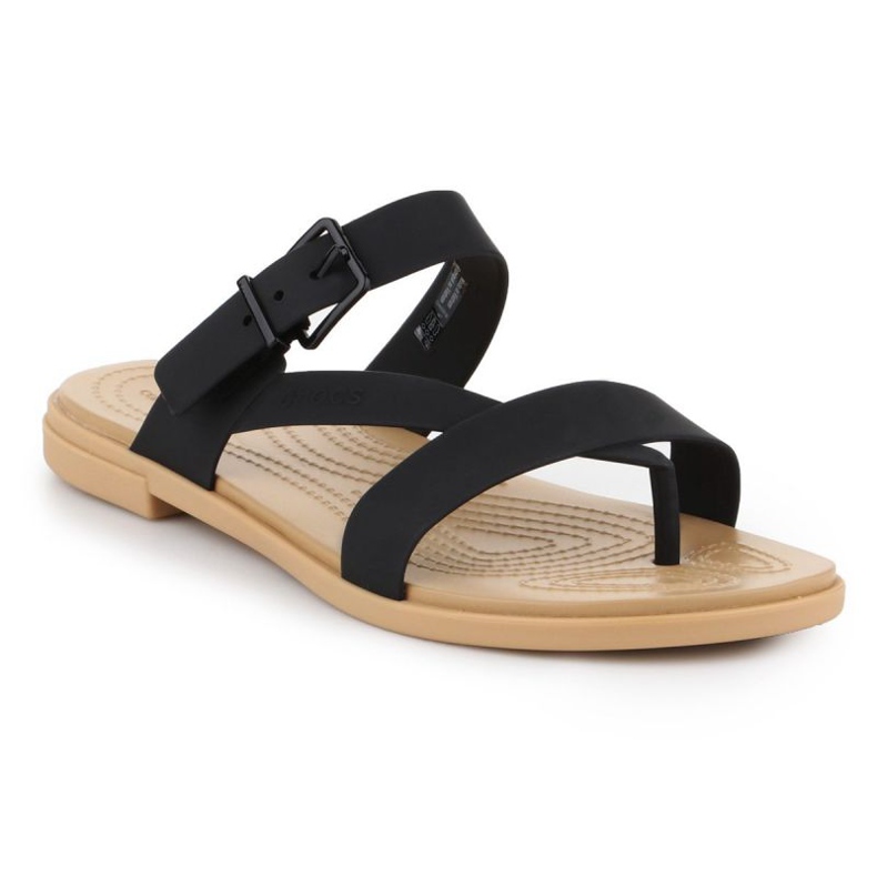 Sandali Crocs Tulum Toe Post W 206108-00W nero 1