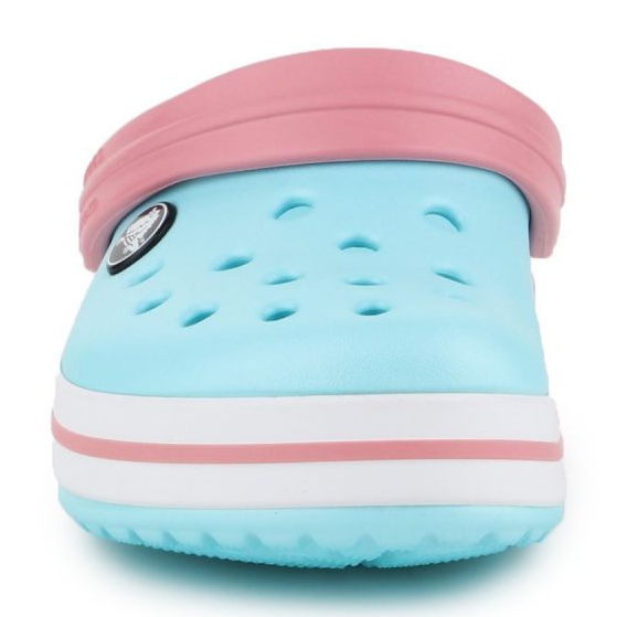 Crocs Crocband Zoccolo K Jr 204537-4S3 blu rosa 2