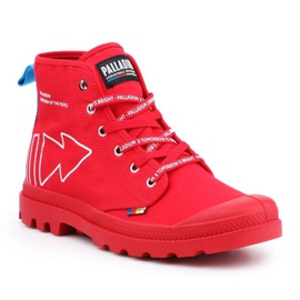 Palladium Scarpe Palladio Pampa Dare Pc U 76862-633-M rosso 1