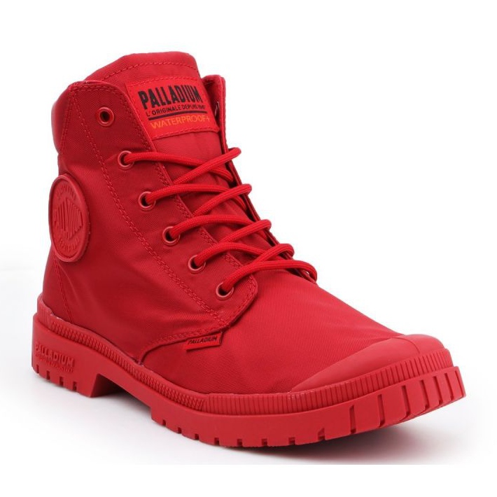 Scarpe Palladium Pampa SP20 Polsino Waterproof 76835-614-M rosso 1