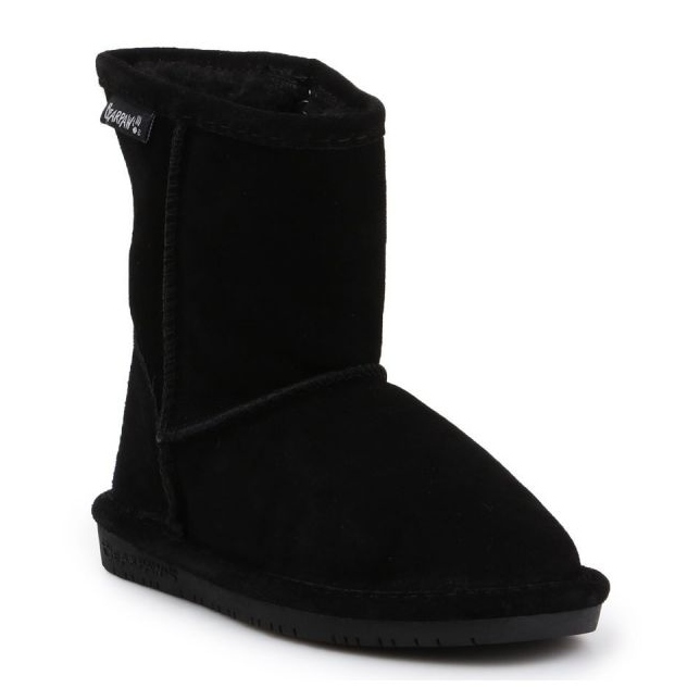 BearPaw Emma Toddler Zipper Jr 608TZ Scarpe Neverwet Nere nero 1