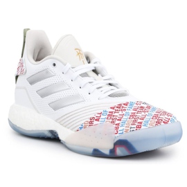 Scarpa da basket Adidas Tmac Millenium M EF1869 bianco bianco 1