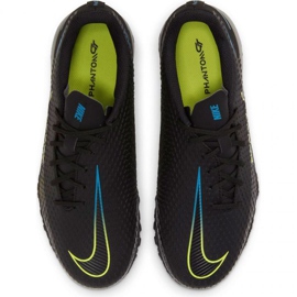 Nike Phantom Gt Academy Tf Jr CK8484-090 scarpe da calcio nero nero 1