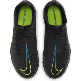 Nike Phantom Gt Academy Df Tf Jr CW6695-090 scarpe da calcio nero nero 1