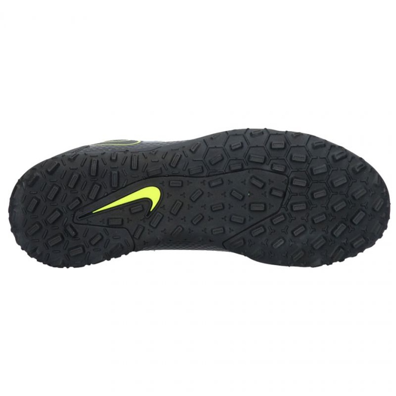 Nike Phantom Gt Club Df Tf Jr CW6729 090 scarpe da calcio nero nero 1
