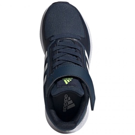 Scarpe Adidas Runfalcon 2.0 C Jr FZ0110 bianco blu navy 1